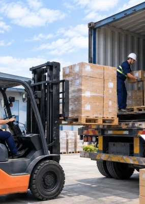 Dịch vụ bốc xếp hàng tại kho | Proslink Logistics