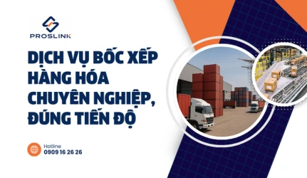 Dịch vụ bốc xếp hàng hóa chuyên nghiệp, đúng tiến độ
