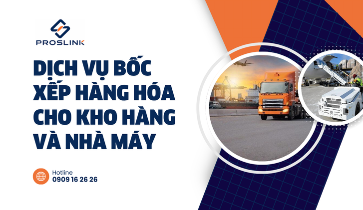Dịch vụ bốc xếp hàng hóa cho kho hàng và nhà máy