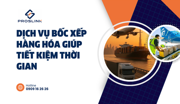 Dịch vụ bốc xếp hàng hóa giúp tiết kiệm thời gian